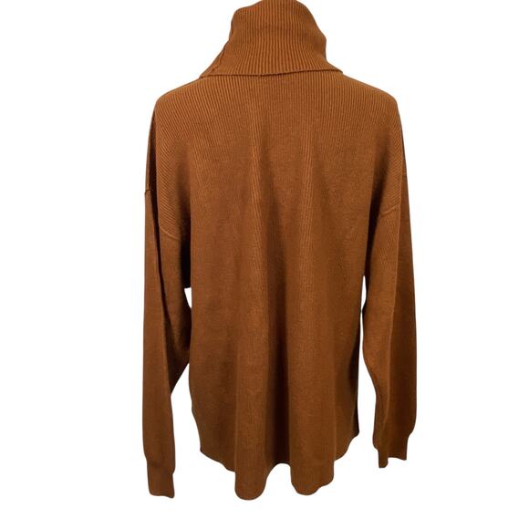 Free People Turtleneck Sweater Oversized Women's Size Small - Picture 2 of 9